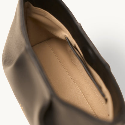 Inside of the Leya Astra Shoulder Bag Black