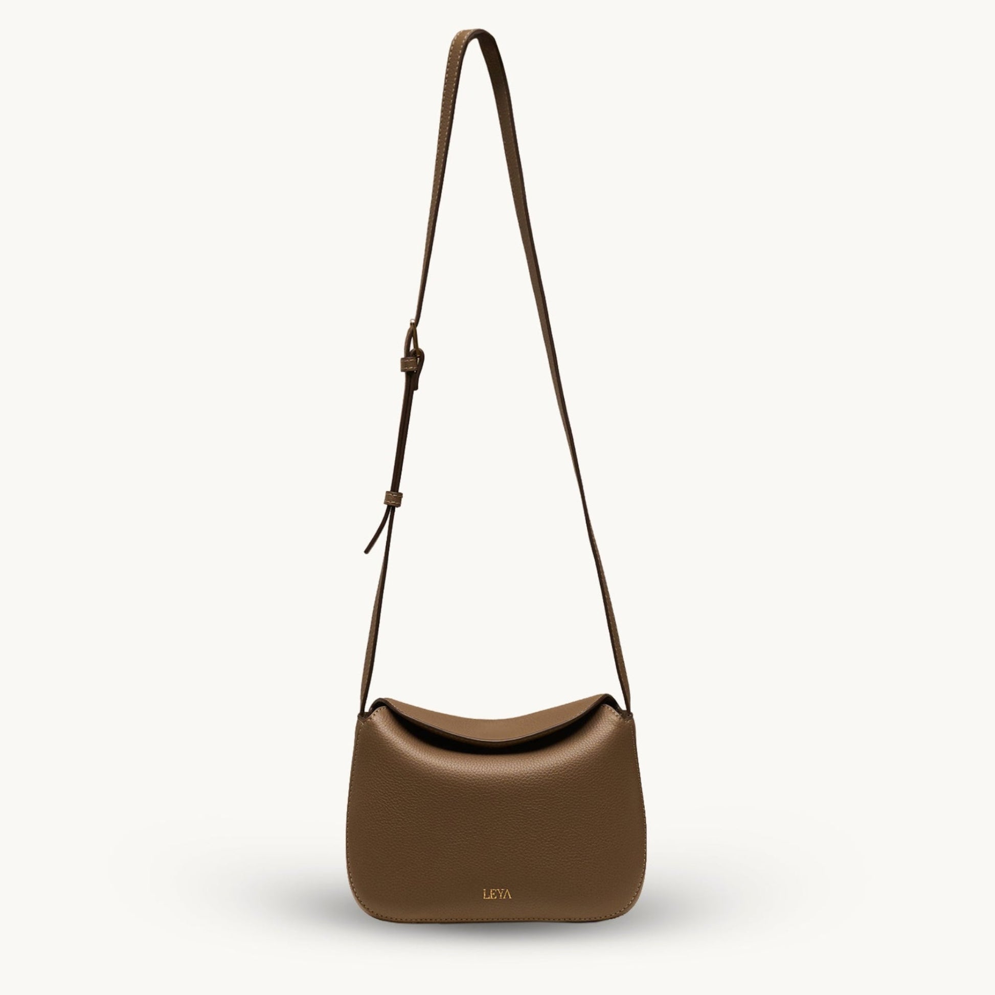 Leya Eclipse Taupe Crossbody Bag