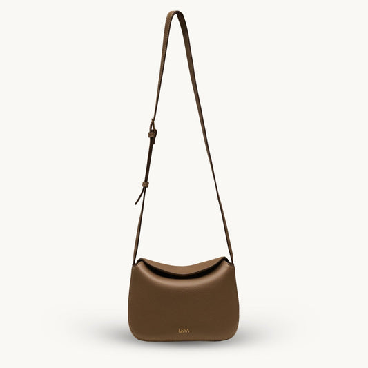 Leya Eclipse Taupe Crossbody Bag