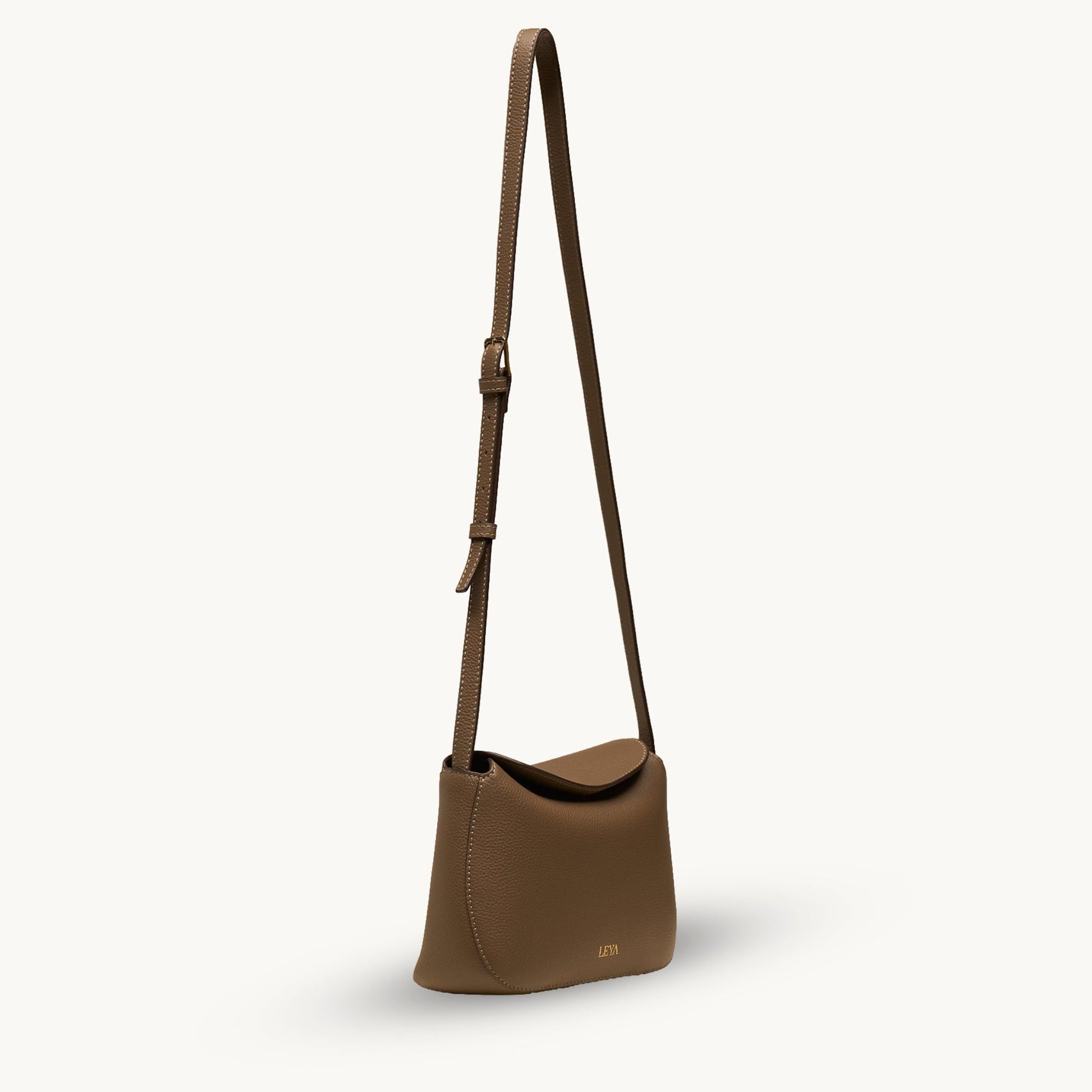 Leya Eclipse Crossbody Bag Taupe