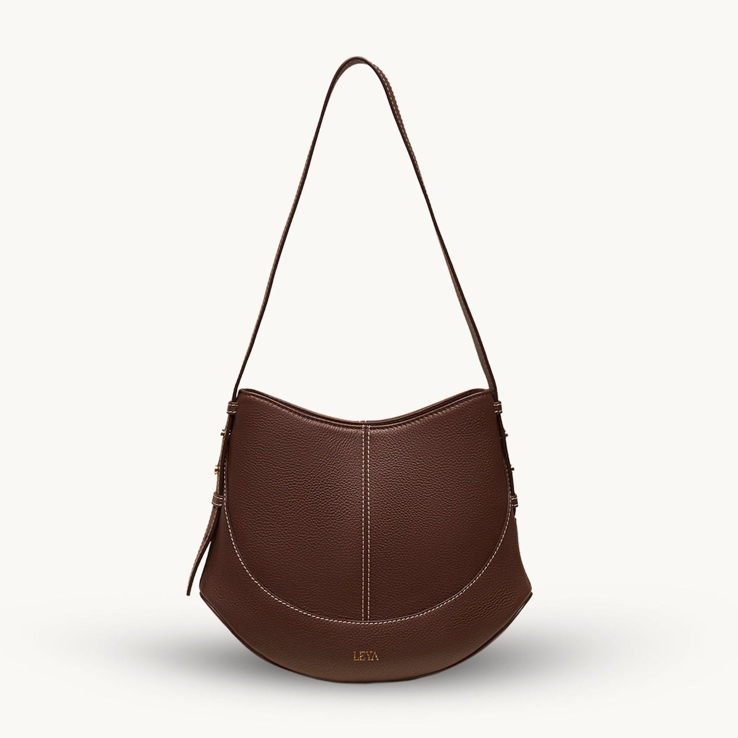 Leya Selene Mid-size Tote Espresso